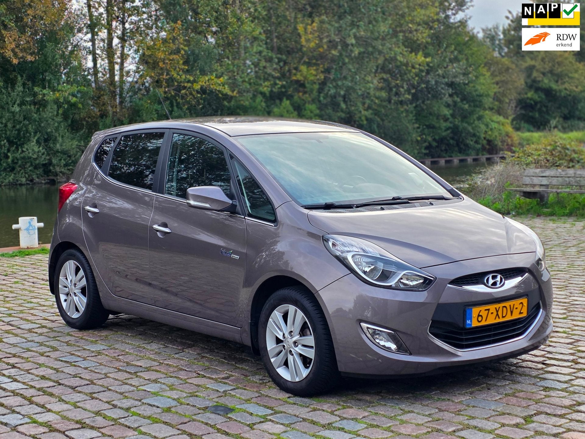 Hyundai Ix20 1.4i i-Vision start stop airco elektrische rame, Auto's, Voorwielaandrijving, Gebruikt, 4 cilinders, 1153 kg