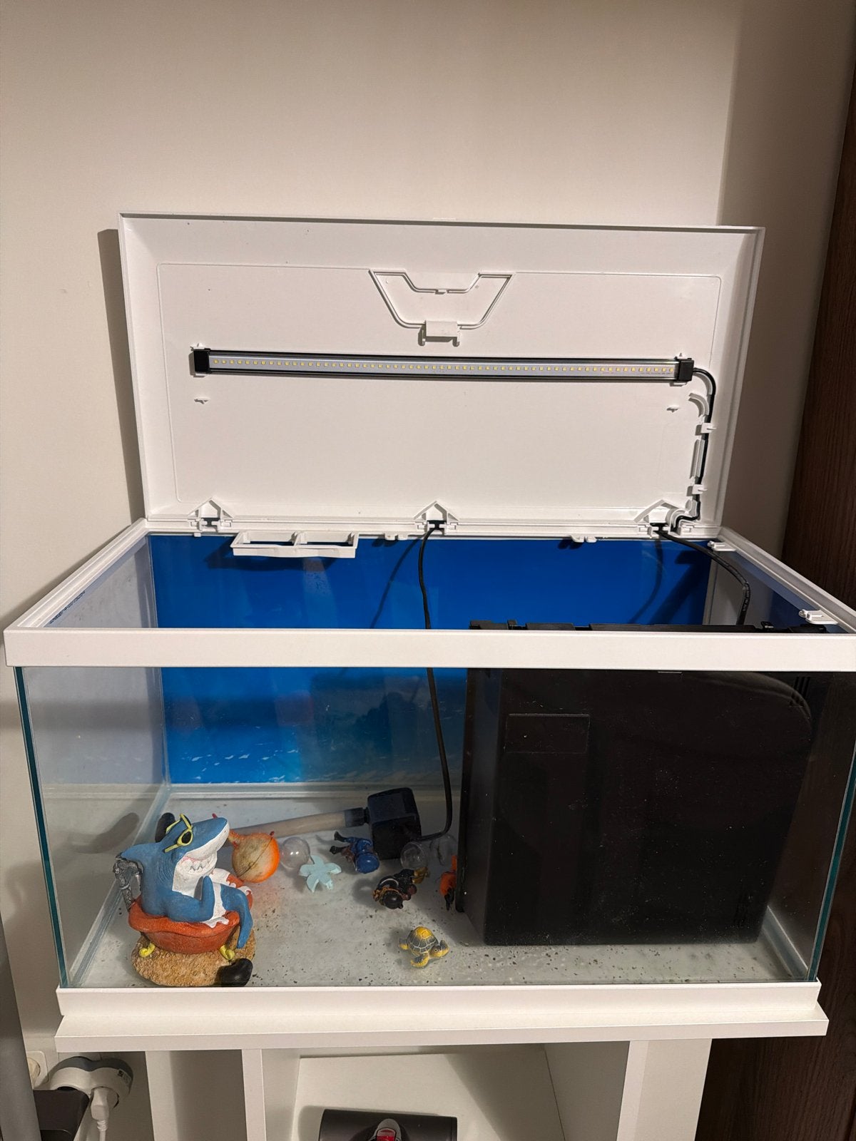 Ciano aquarium 60L met houder en toebehorenen, Ophalen, Overige merken, Zo goed als nieuw, Leeg aquarium