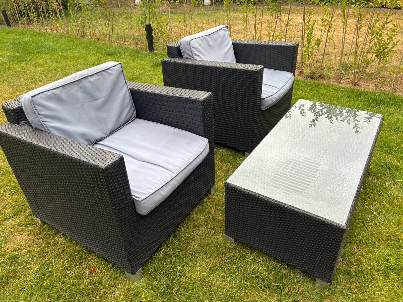 Loungeset bois le duc, Kunststof, Gebruikt, Bijzettafel, Loungeset