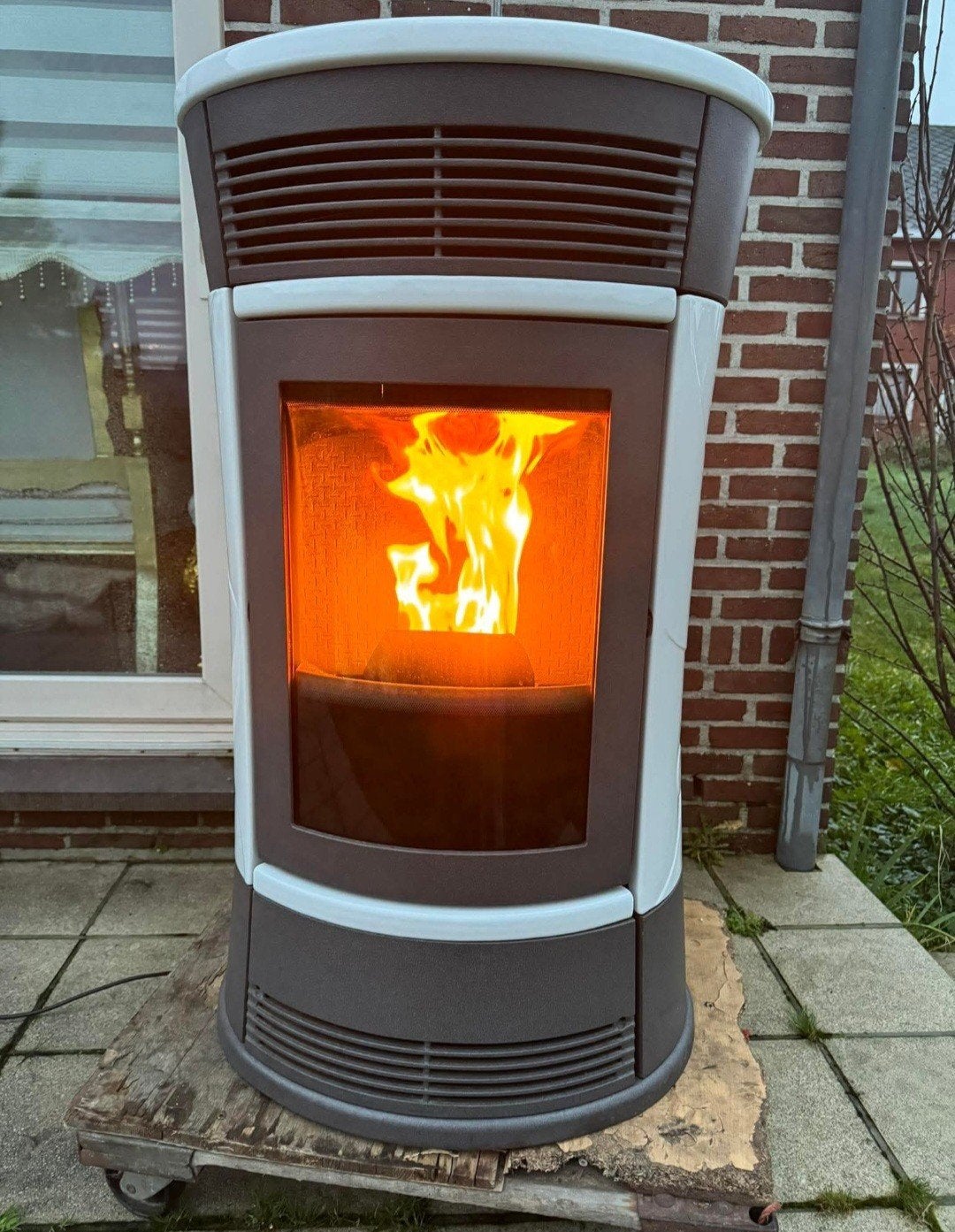 Edilkamin Cherry 11kW Pelletkachel met gratis levering, Huis en Inrichting, Kachels, Ophalen, Overige brandstoffen, Pelletkachel