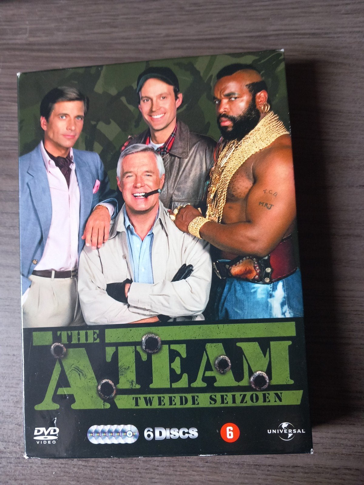 The A-Team - Tweede Seizoen DVD (6 Discs), Nederlands, Ophalen of Verzenden, Actie en Avontuur, Gebruikt