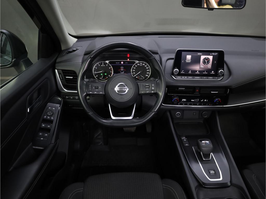 Nissan QASHQAI 1.3 MHEV Xtronic Acenta Adaptieve Cruisecontr, Stof, Zwart, Bedrijf, Qashqai
