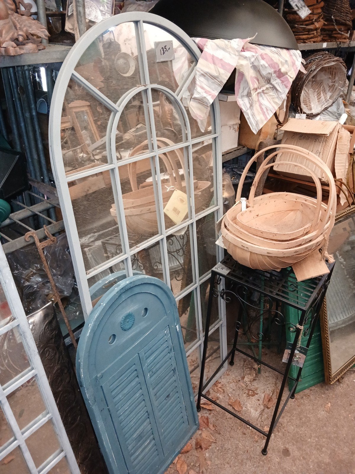 Tuinspiegel in soorten/maten Ook stalraam als spiegel- frame, Tuin en Terras, Ophalen, Nieuw