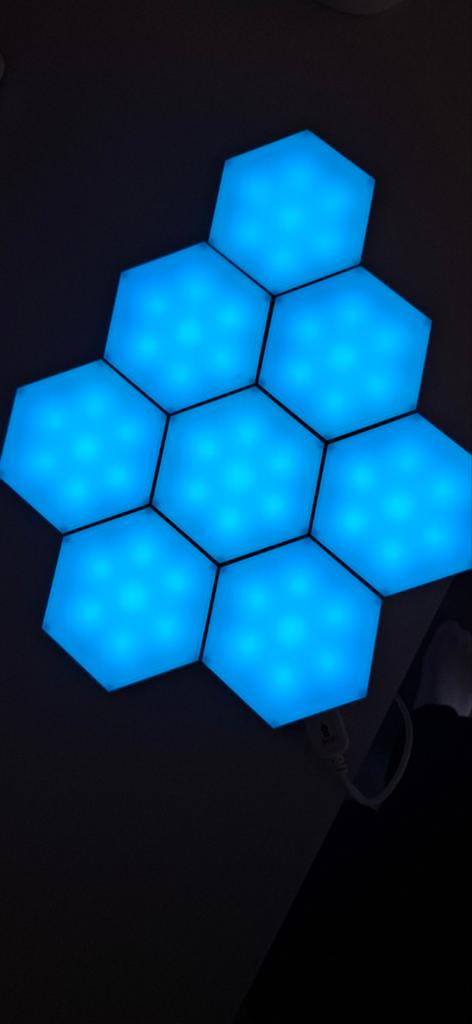 Modulaire Hexagon LED Panelen - USB Aansluiting, Huis en Inrichting, Lampen | Overige, Nieuw, Ophalen of Verzenden