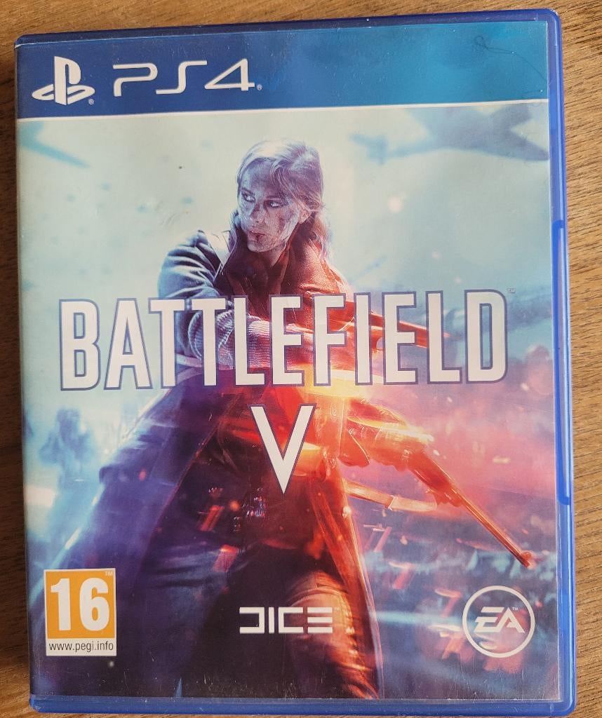 PS4 spel Battlefield V, Gebruikt, Vanaf 18 jaar, Shooter, 1 speler