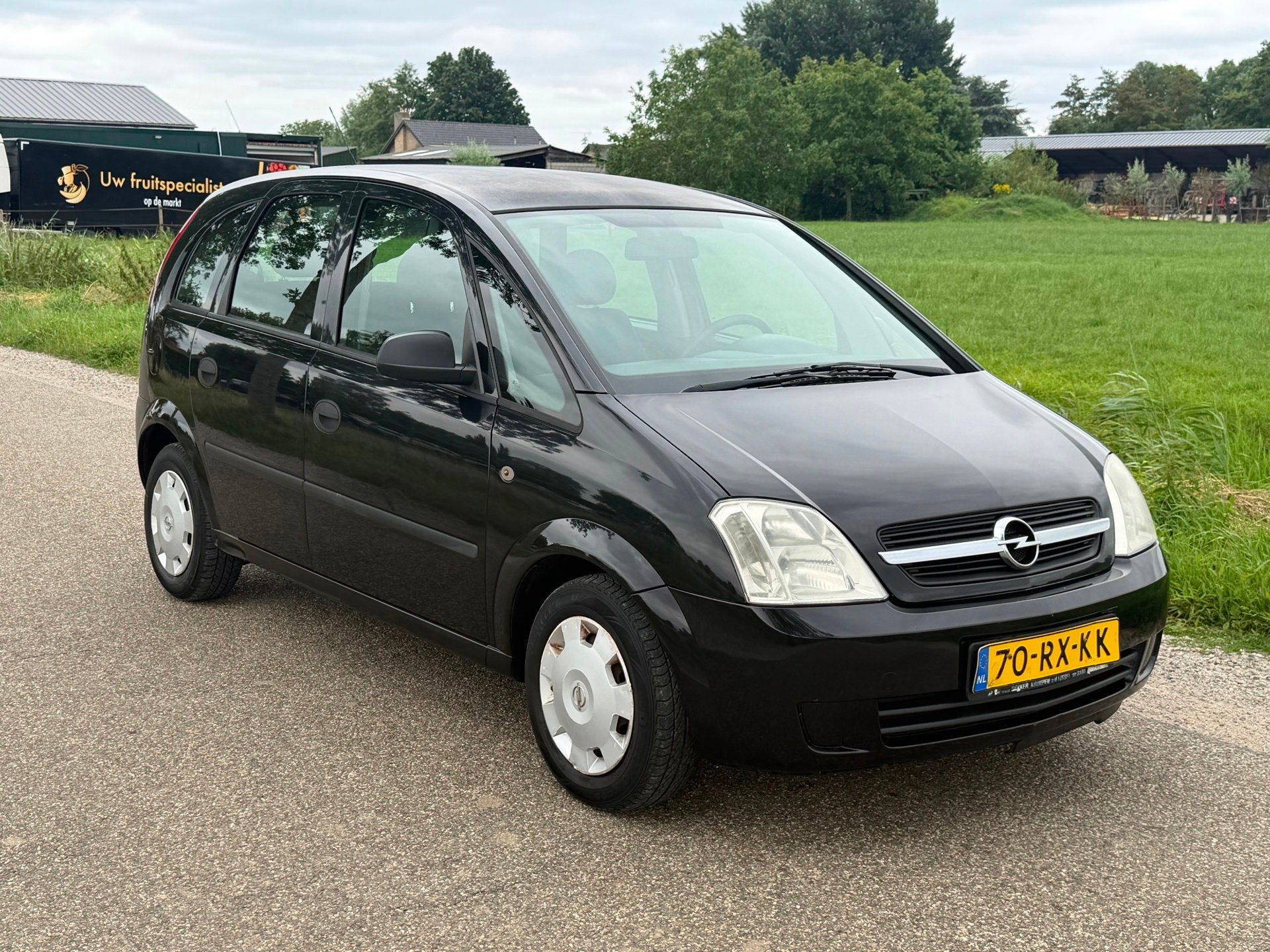 Opel Meriva 1.4-16V Essentia APK 08-2027 Airco NAP, Voorwielaandrijving, Stof, Gebruikt, Zwart