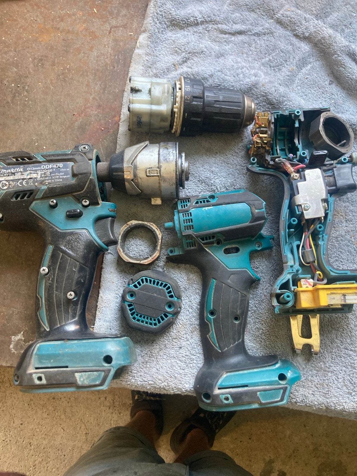 Diverse Makita onderdelen - DDF470 en meer, Doe-het-zelf en Verbouw, Gereedschap | Machine-onderdelen en Toebehoren, Ophalen of Verzenden