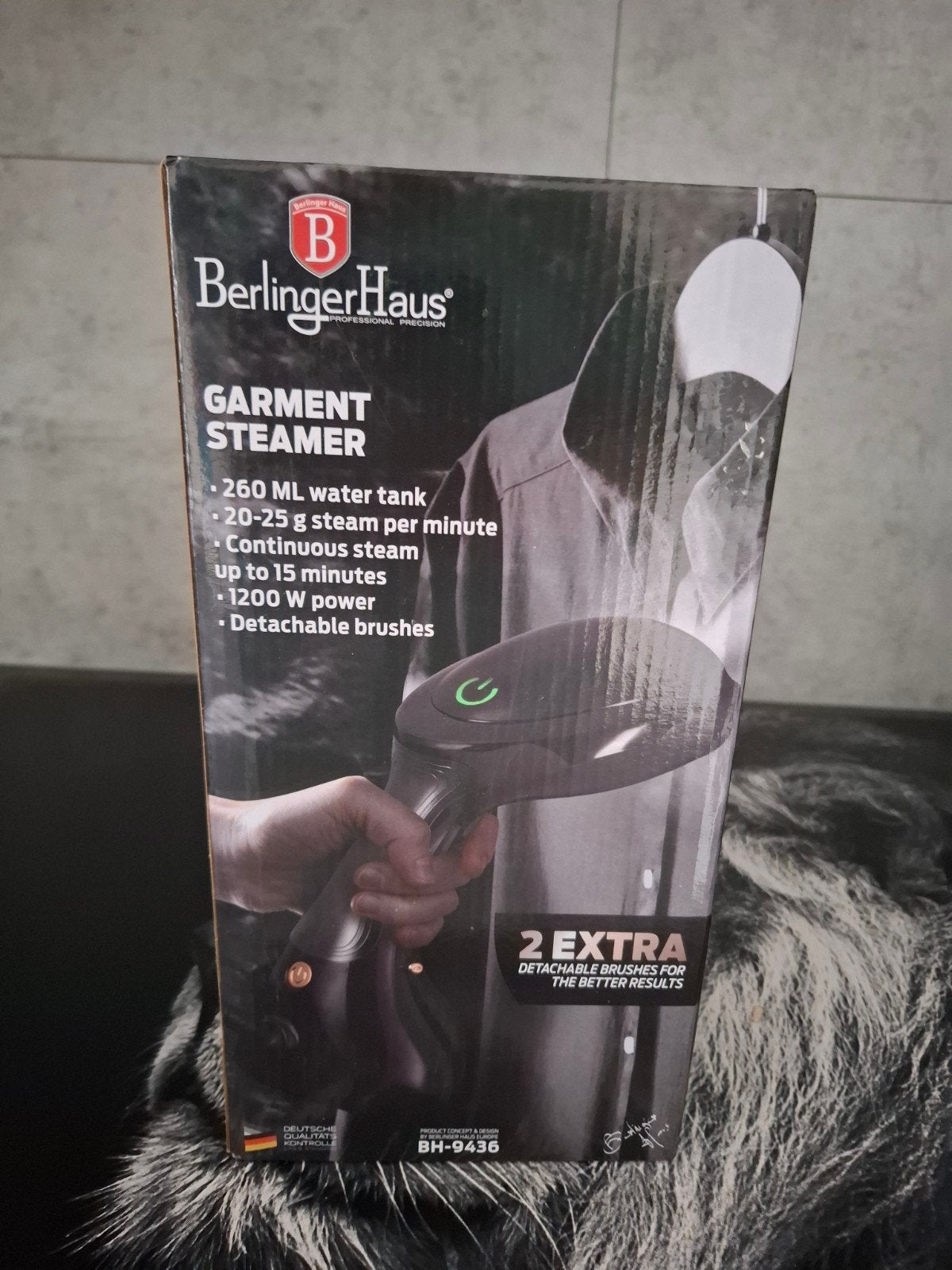 Nw luxe Berlingerhaus handstoomer, Ophalen of Verzenden, Nieuw