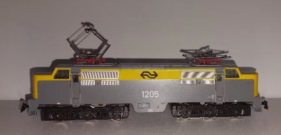 Marklin HO 3055.6 - E-loc 1200 serie van de NS in ovp, Wisselstroom, Gebruikt, Wagon, Ophalen of Verzenden