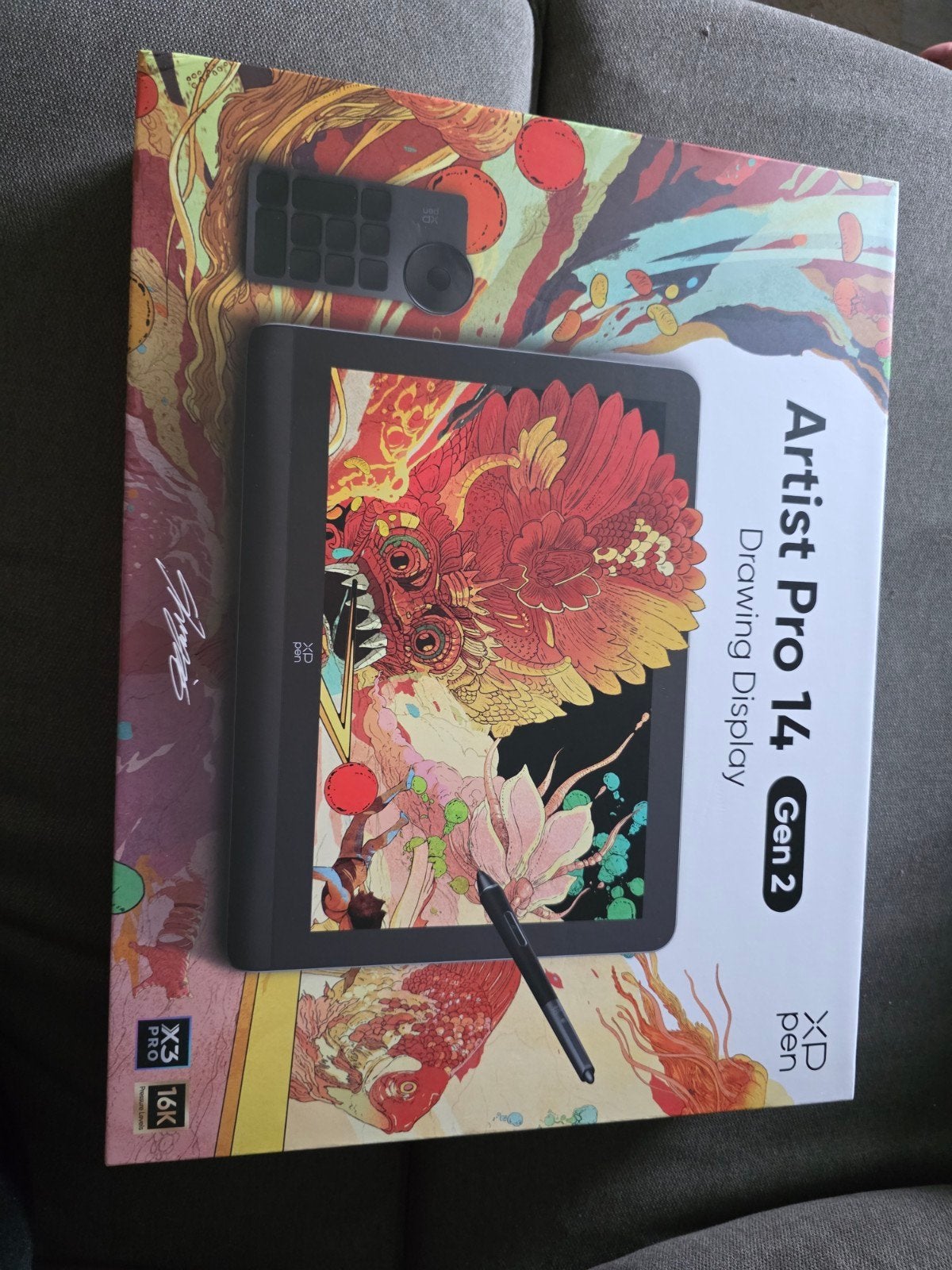 XP-Pen Artist Pro 14 Gen 2 Tekentablet - Nieuwstaat, Computers en Software, Tekentablets, Ophalen, Nieuw, Bedraad, XP-Pen