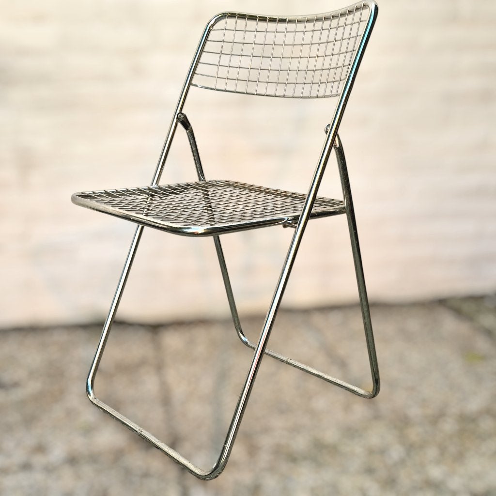 Ted Net Klapstoel Design Niels Gammelgaard voor IKEA, Ophalen of Verzenden, Overige kleuren, Metaal, Eén