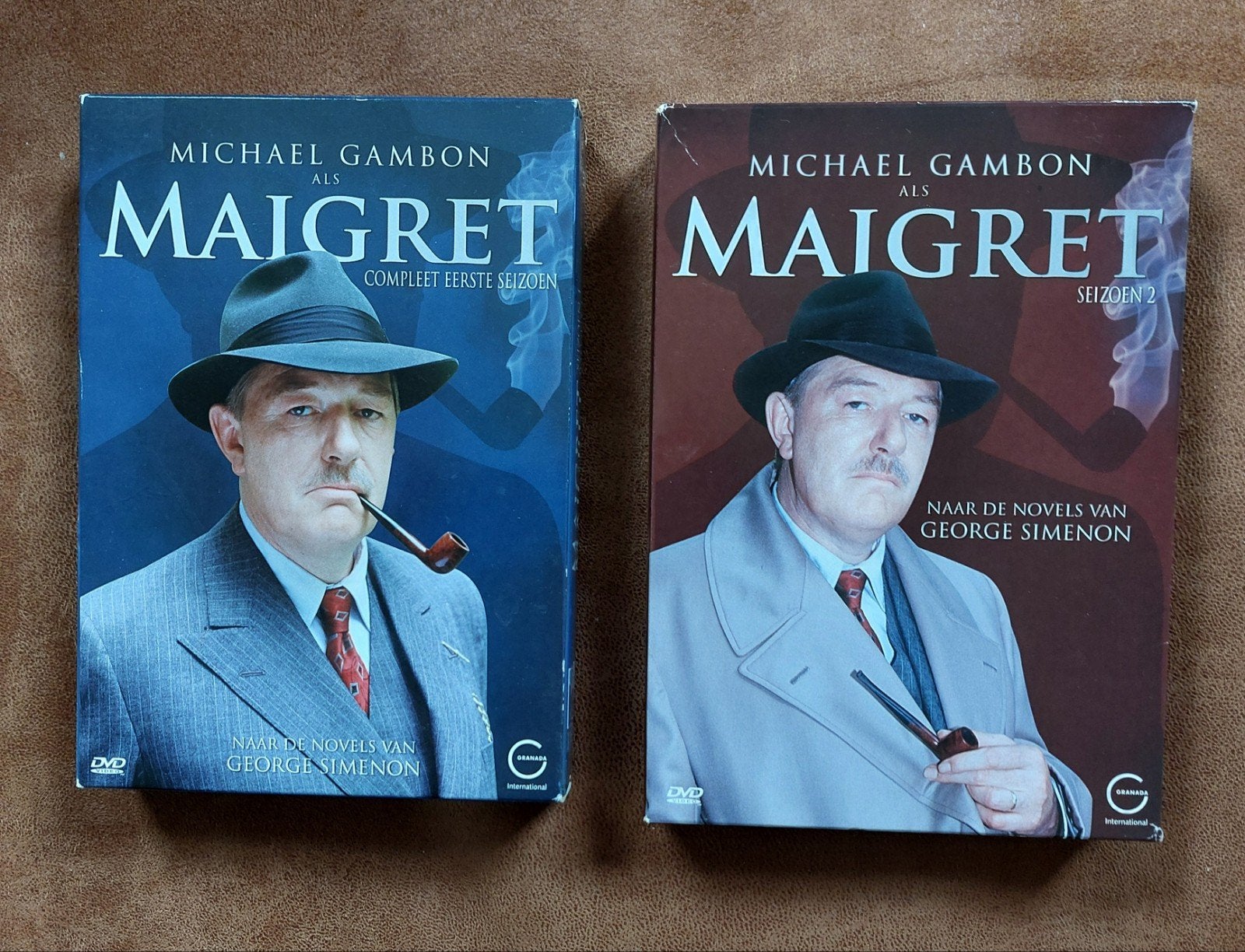 Maigret DVD Boxsets - Seizoen 1 & 2 met Michael Gambon, Nederlands, Ophalen of Verzenden, Breedbeeld, Gebruikt