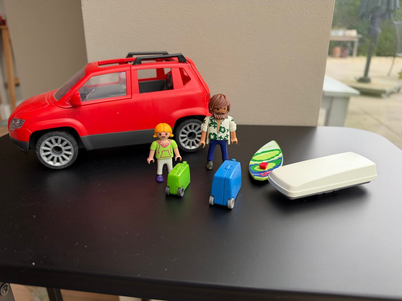 Playmobil Vakantie Auto 135436 met Accessoires, Gebruikt, Complete set, Voertuig, Family fun