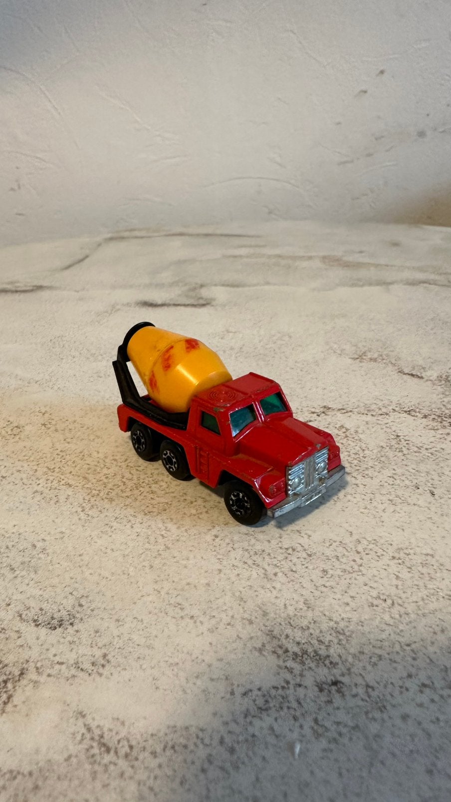 Vintage Matchbox Superfast No. 19 Cement Truck – Lesney 1976, Ophalen, Gebruikt, Bus of Vrachtwagen