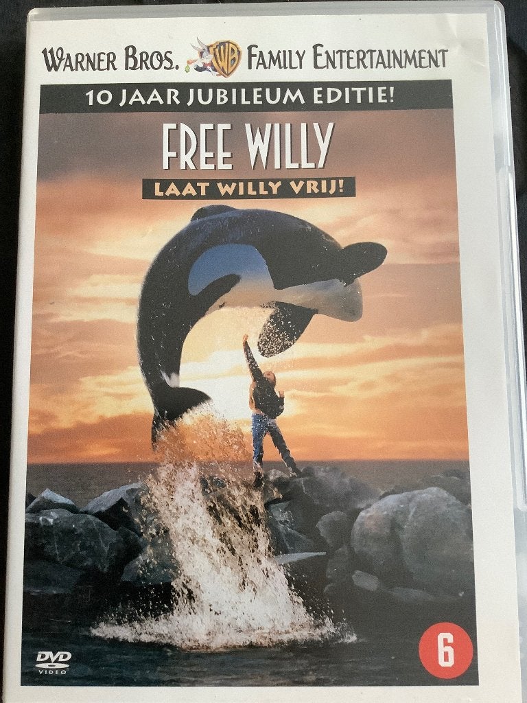 Free Willy - 10 Jaar Jubileum Editie DVD, Arabisch, Avontuur, Gebruikt, Nederlands