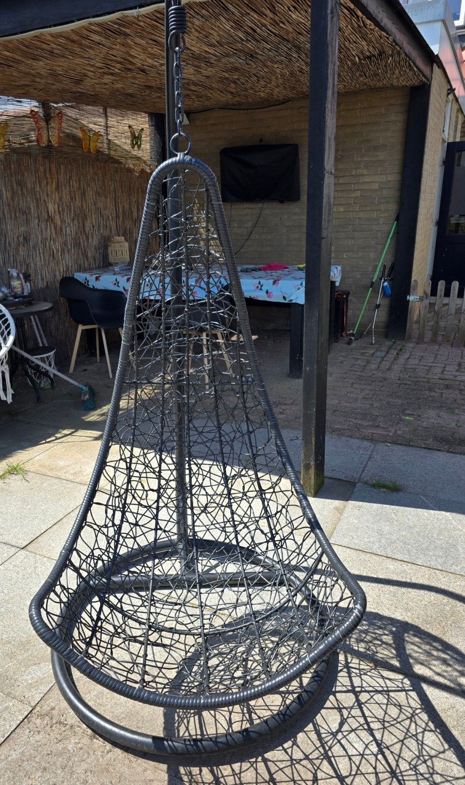 Comfortabele Hangstoel, Ophalen, Gebruikt, Metaal