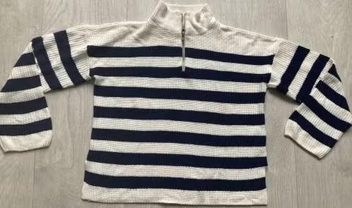 Gestreept trui maat S van Vero Moda, Kleding | Dames, Truien en Vesten, Blauw, Vero Moda, Ophalen of Verzenden, Zo goed als nieuw