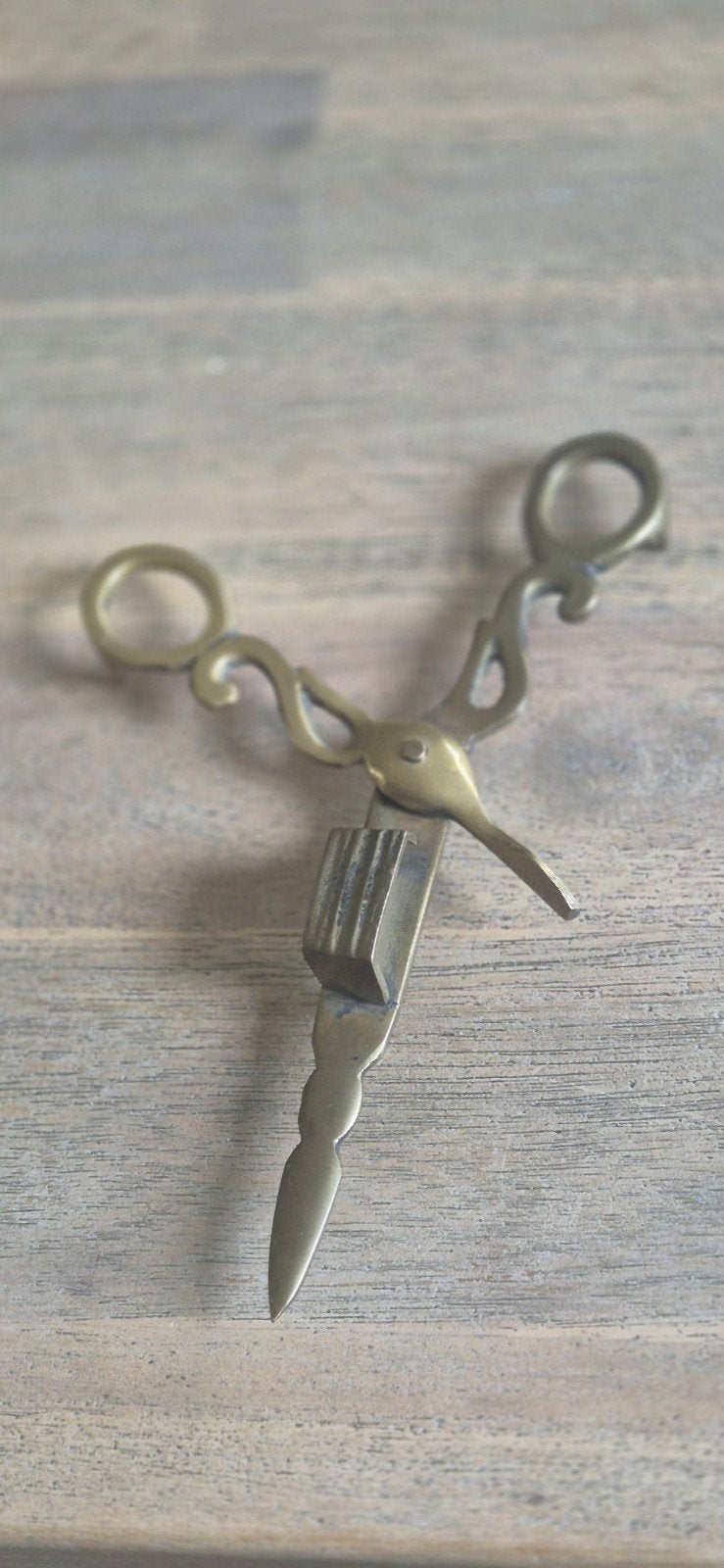 Vintage Koperen Kaarsendover, Antiek en Kunst, Antiek | Woonaccessoires, Ophalen of Verzenden