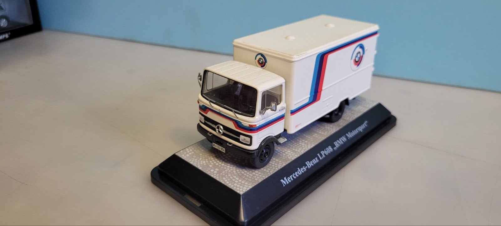 Premium Classixxs Mercedes LP 608 BMW Motorsport, Ophalen of Verzenden, Zo goed als nieuw, Bus of Vrachtwagen, Overige merken