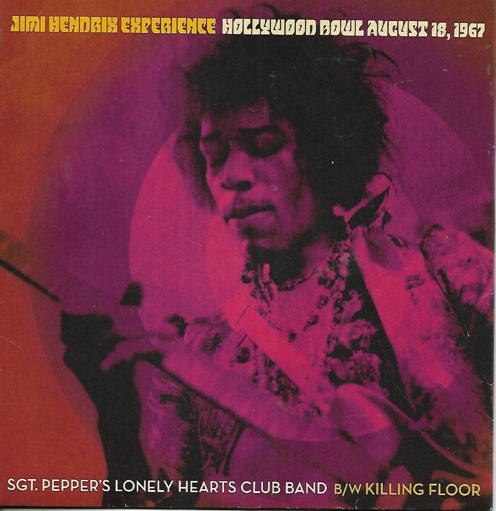 Jimi Hendrix Experience - Sgt. Pepper`s lonely hearts clu, Ophalen of Verzenden, Zo goed als nieuw, 7 inch, Pop