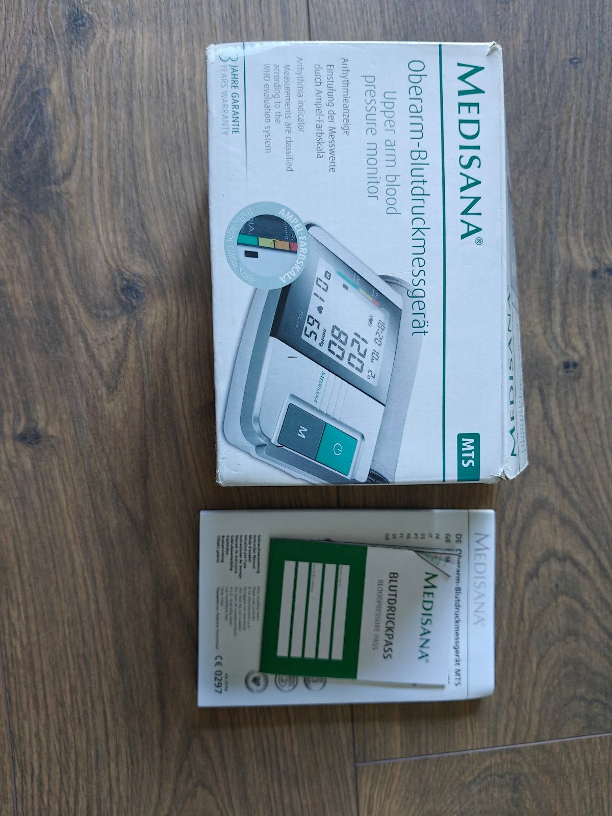 Medisana Bovenarm Bloeddrukmeter MTS - Zo goed als nieuw, Ophalen of Verzenden, Zo goed als nieuw