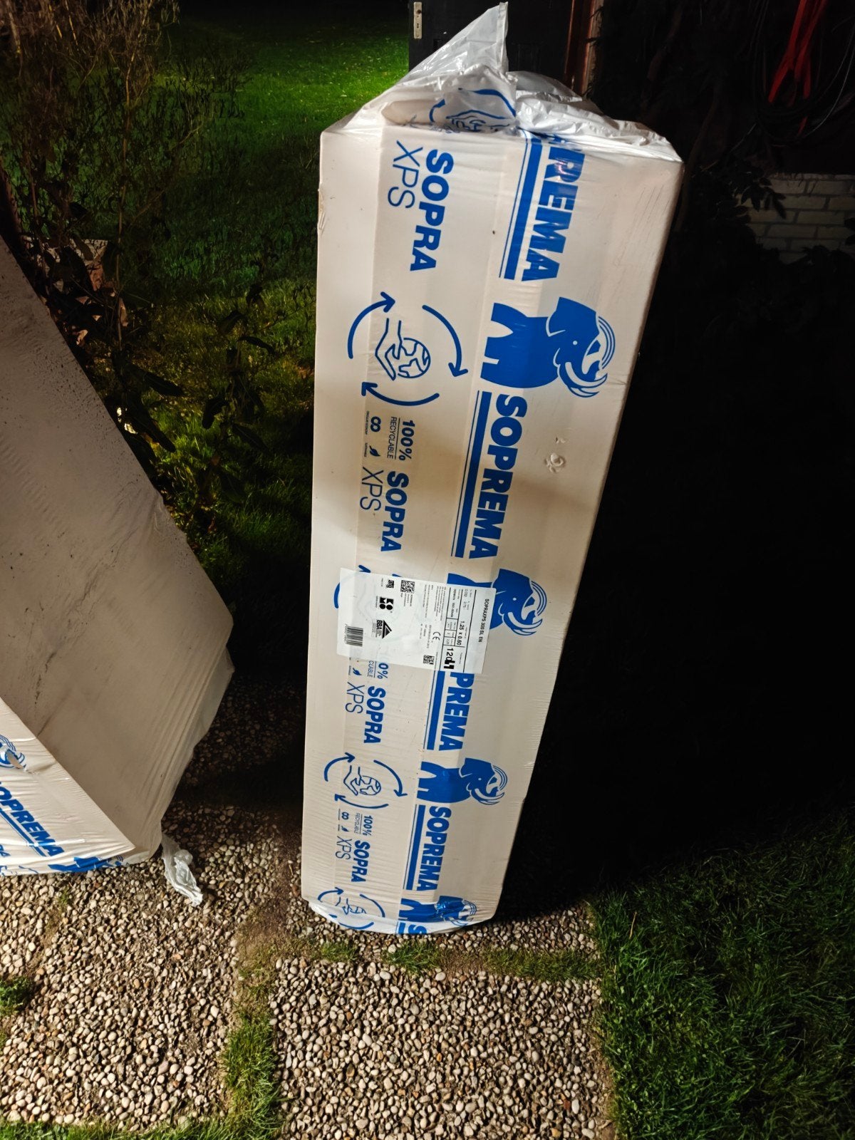 2 pakken Soprema XPS 12cm isolatieplaten, Doe-het-zelf en Verbouw, Ophalen, Dakisolatie, 12 cm of meer, Nieuw