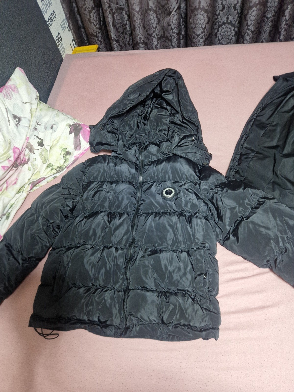 Trapstar Puffer Jas - Zwart, Zo goed als nieuw, Zwart, Ophalen of Verzenden, Zo goed als nieuw, Trapstar