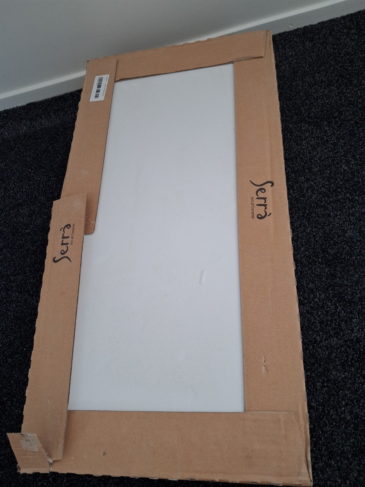 Tegels 30x60 mat wit, Ophalen, Nieuw, Beton, Terrastegels