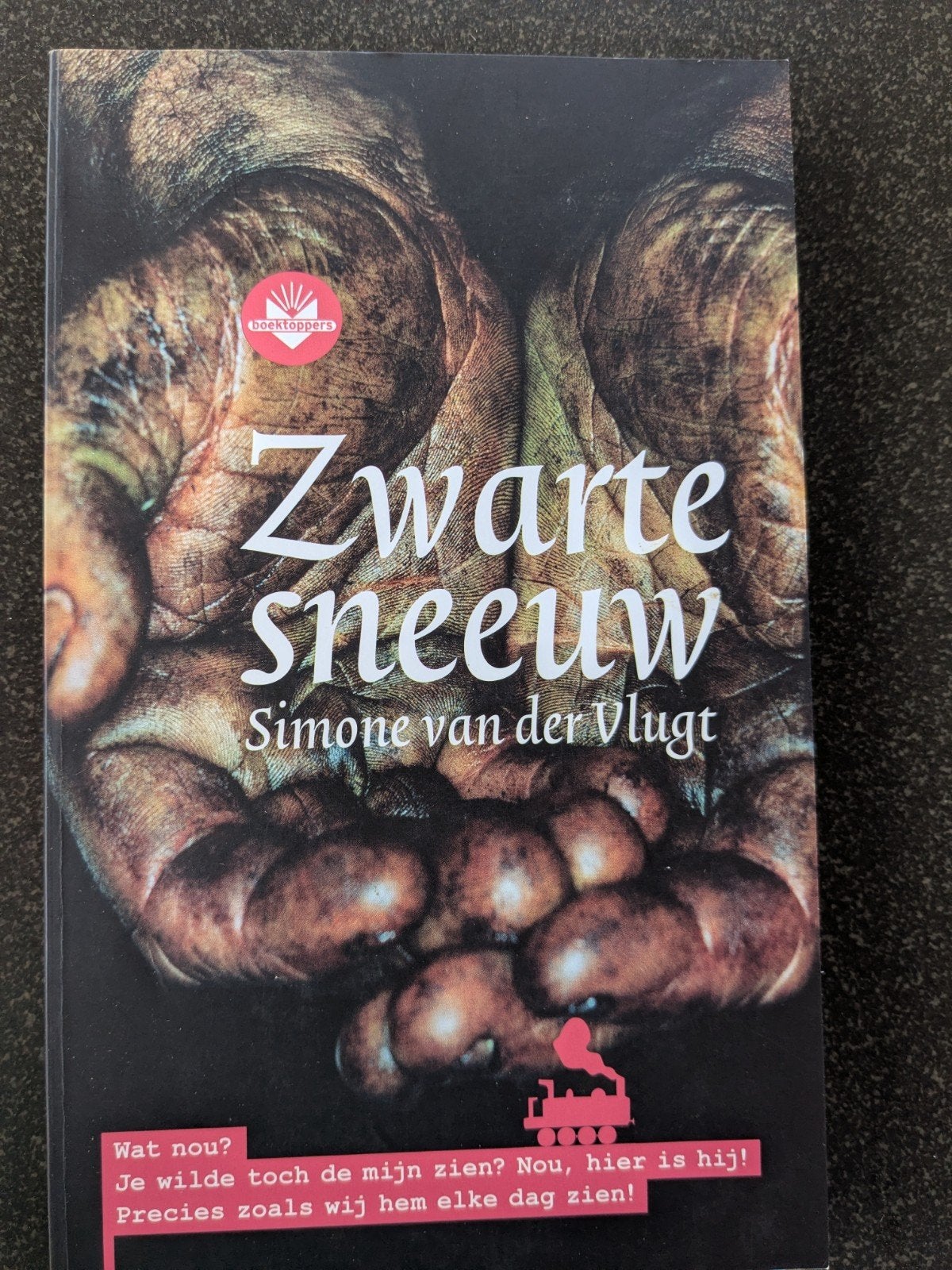 Zwarte sneeuw   Simone van der vlugt, Boeken, Ophalen of Verzenden, Zo goed als nieuw