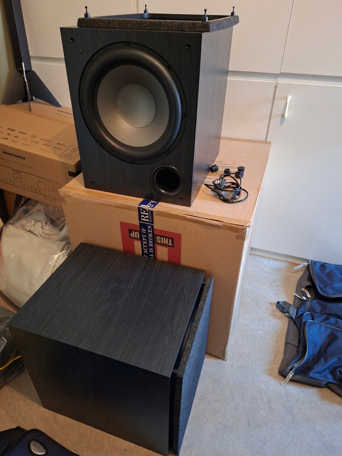 Jamo c912 12 inch subwoofer te koop, Audio, Tv en Foto, Luidsprekers, Ophalen of Verzenden, Zo goed als nieuw, Subwoofer, Overige merken