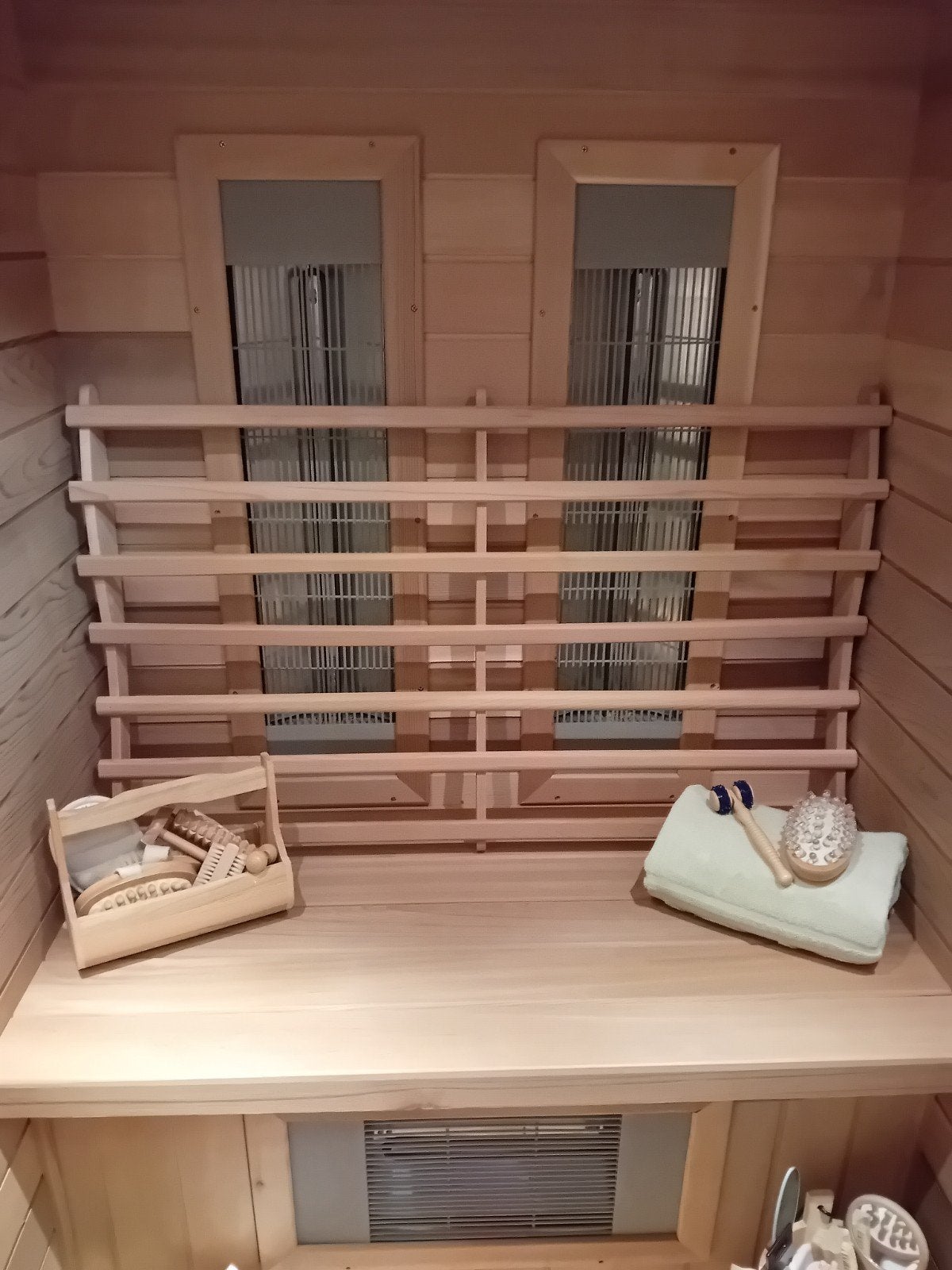 Infrarood sauna InfraSmart - Zo goed als nieuw, Ophalen of Verzenden, Zo goed als nieuw, Infrarood, Complete sauna