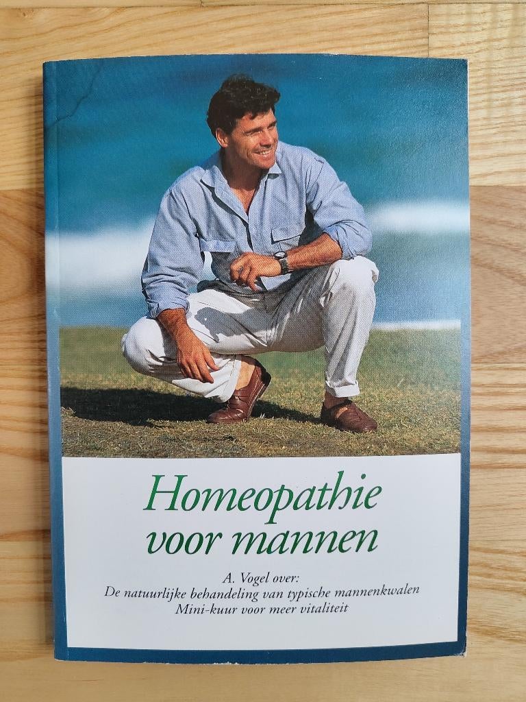 Boek Homeopathie voor mannen - A. Vogel, Boeken, Ophalen of Verzenden, Gelezen, Kruiden en Alternatief