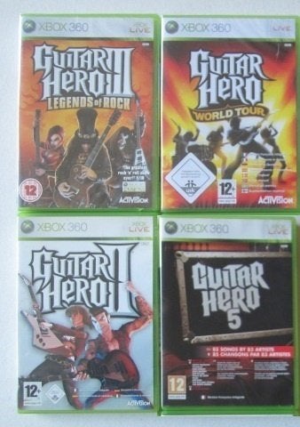 Guitar Hero Xbox 360 (€25 per stuk), Muziek, 1 speler, Nieuw, Ophalen of Verzenden