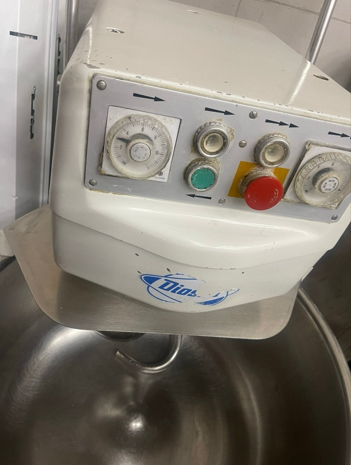 Diosna SP 50 D Spiraalkneder - Gereviseerd, DGUV V3, Witgoed en Apparatuur, Keukenmixers, Ophalen, Refurbished, 2 snelheden