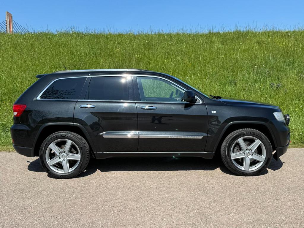 Jeep Grand Cherokee 3.0 CRD Limited Motor slechts 145.000 KM, Auto's, Jeep, Gebruikt, Zwart, Bi-Xenon koplampen, Leder