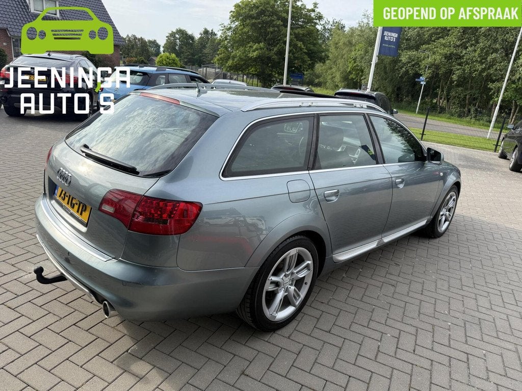Audi A6 allroad quattro 2.7 TDI Pro Line|ElekTrekhaak|Luchtv, Auto's, Audi, Automaat, Gebruikt, Zwart, 2698 cc