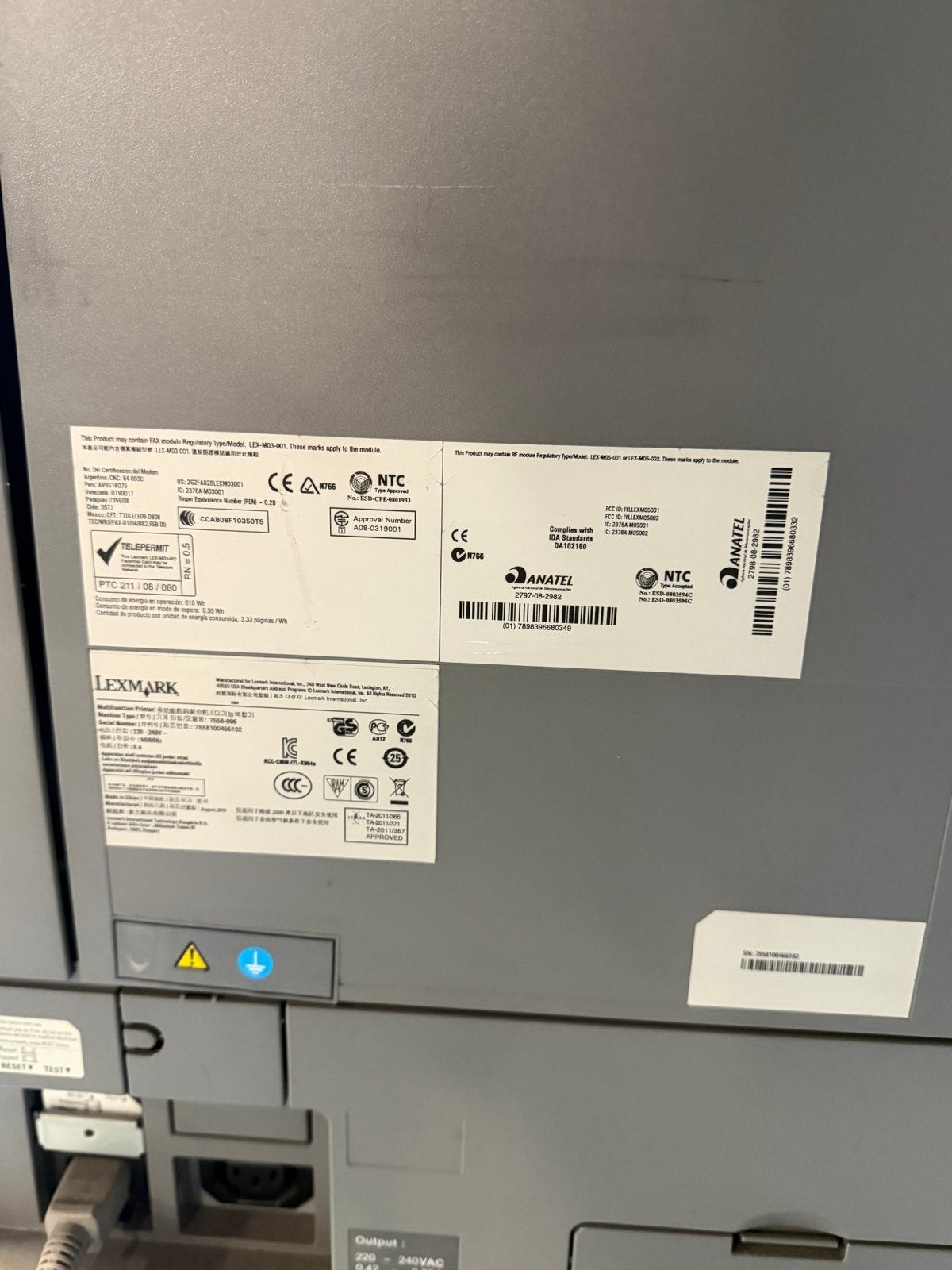 Lexmark All-in-one printer/kopieermachine, Computers en Software, Printers, Ophalen, Gebruikt, Kopieren, All-in-one
