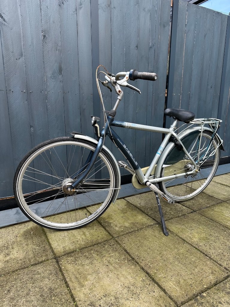 Gazelle Xanta herenfiets – 3 versnellingen – opknapper, Ophalen, Gebruikt, Versnellingen, 49 tot 53 cm