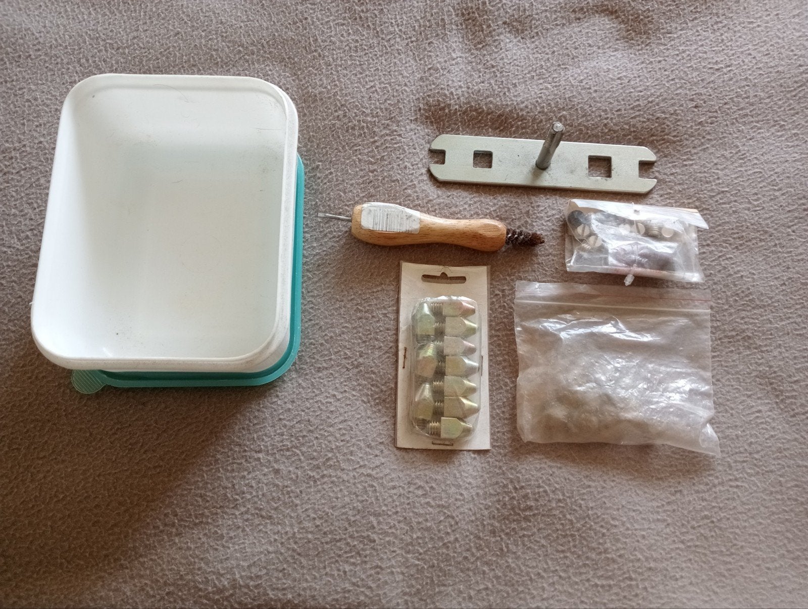 Complete stiften/kalkoenen set, Ophalen of Verzenden