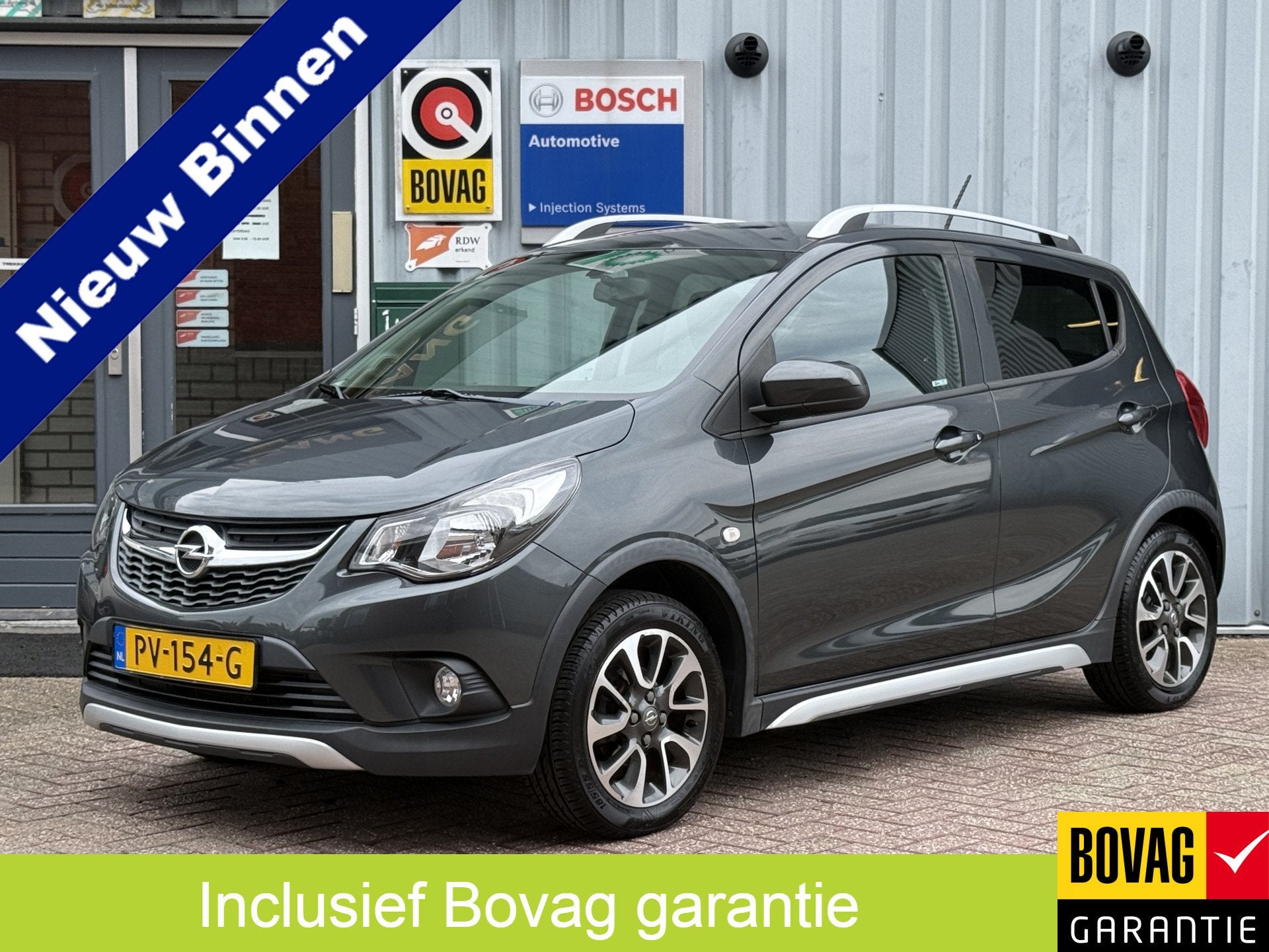 Opel KARL. 1.0 Rocks Online Edition | CRUISE CONTROL | AIRCO, Voorwielaandrijving, 839 kg, Stof, Gebruikt