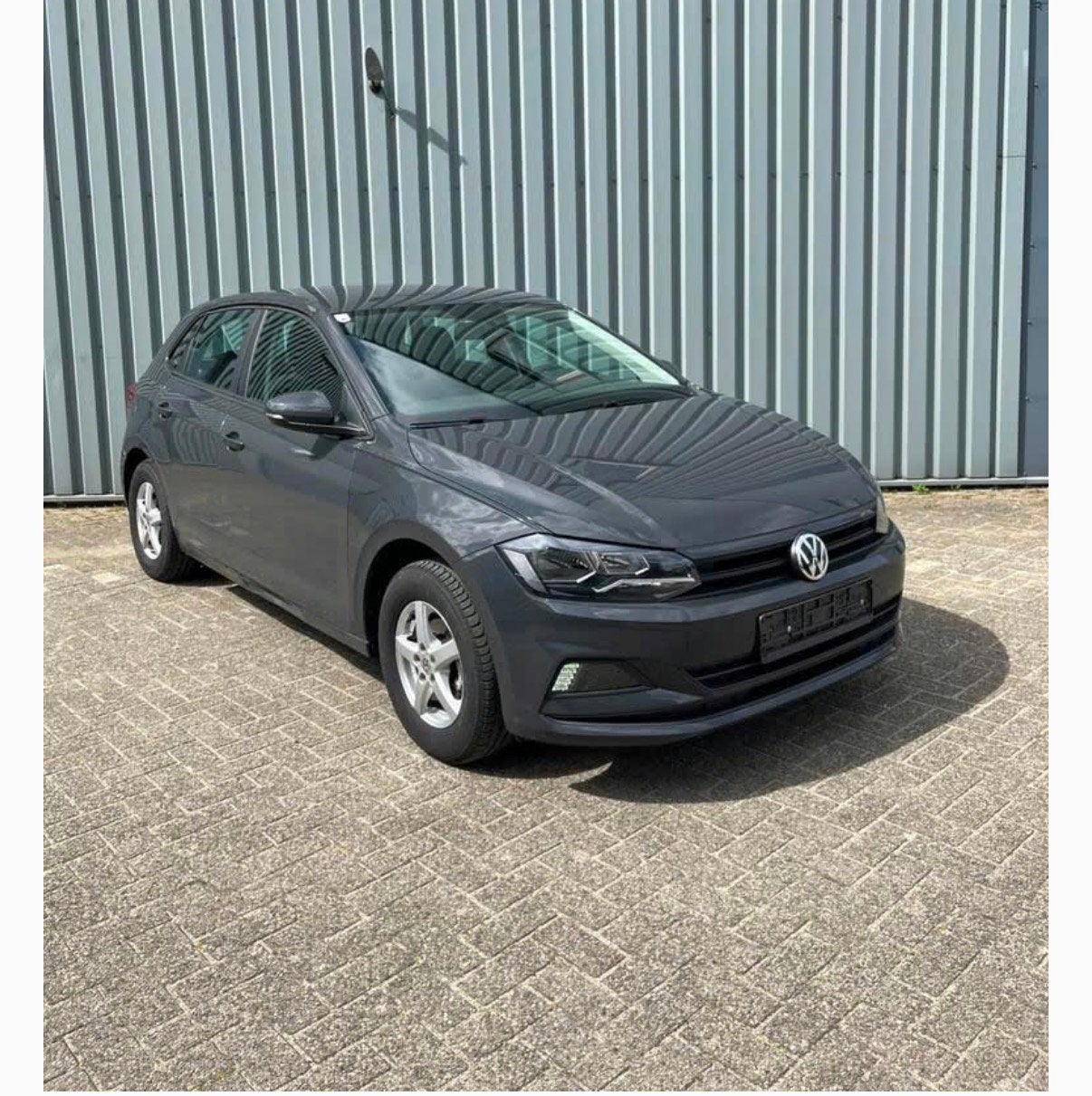 Volkswagen Polo 1.0 TSI 2019, Auto's, Volkswagen, Voorwielaandrijving, Stof, Zwart, 4 cilinders