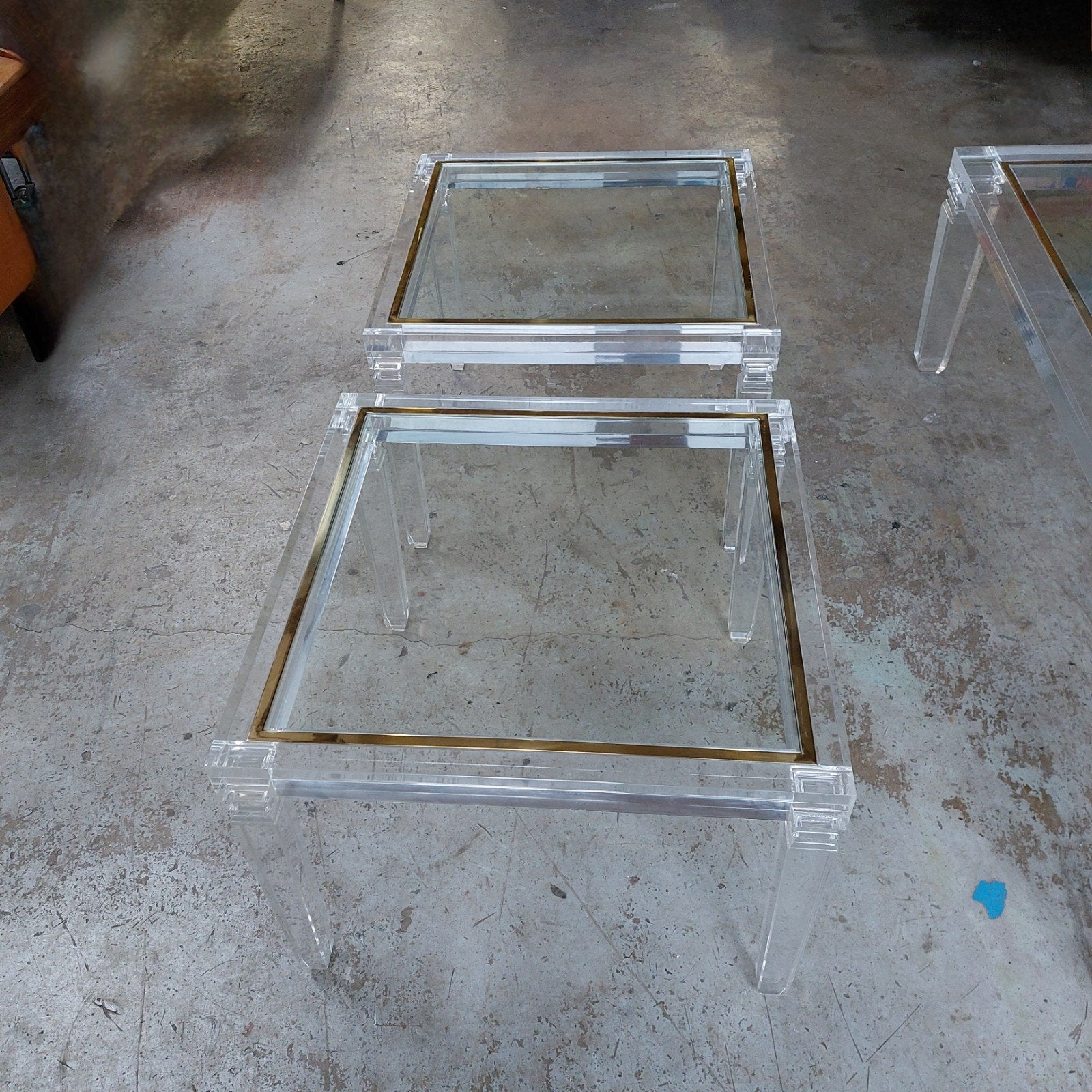 3.x vintage design tafel by Fabian Art Rome Italy (setprijs), Antiek en Kunst, Ophalen