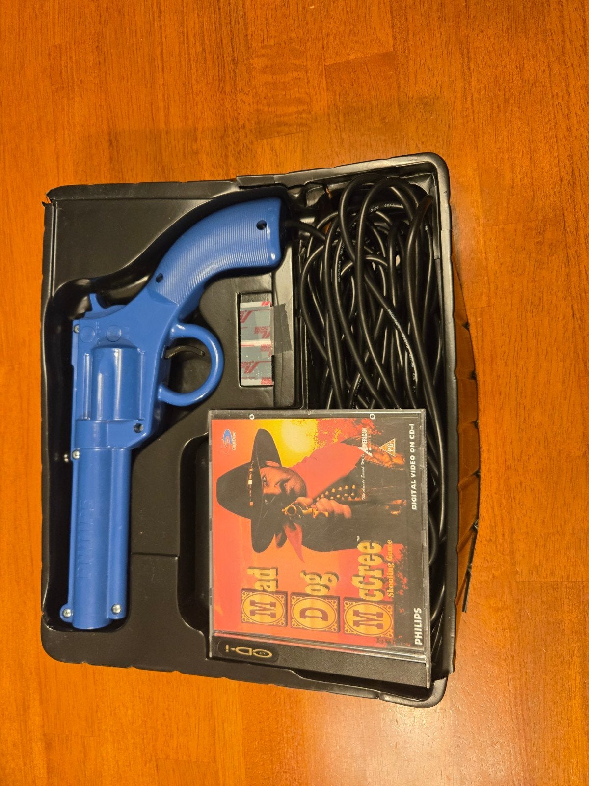 Philips CD-i Peacekeeper Revolver met Mad Dog McCree, Spelcomputers en Games, Ophalen of Verzenden, Gebruikt