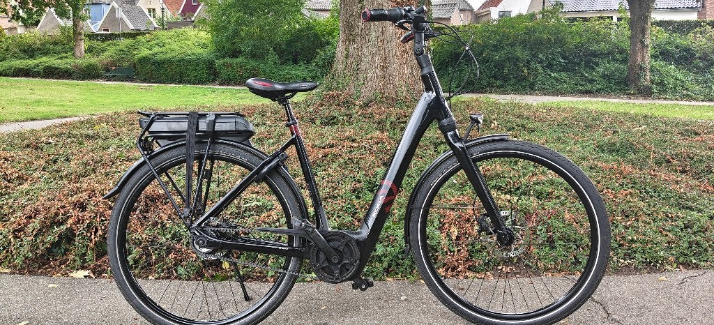 Zeer nette KOGA NOVA EVO Electrische Dames Fiets Maat M, Fietsen en Brommers, Zo goed als nieuw, 51 tot 55 cm, 50 km per accu of meer