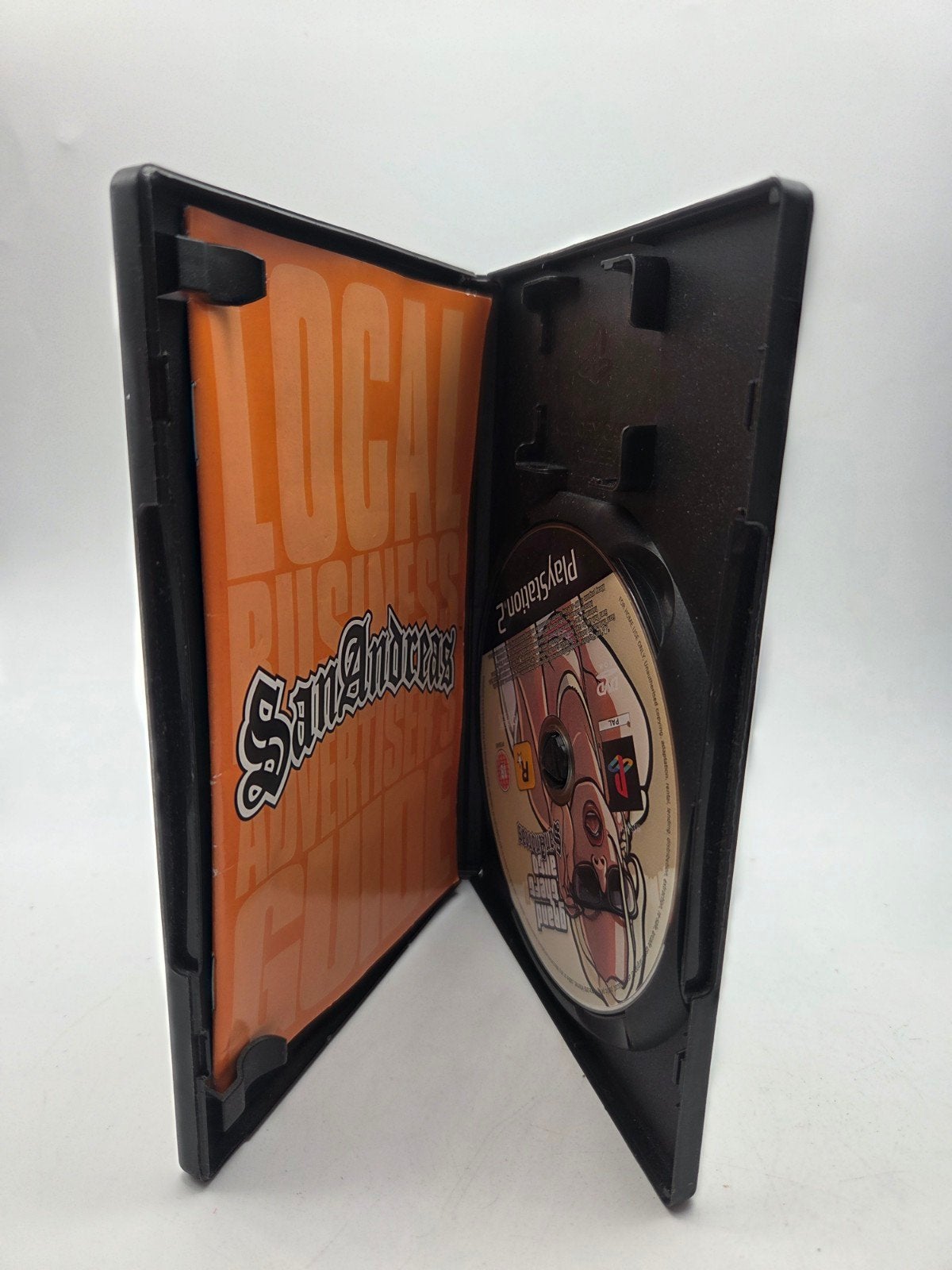 Grand Theft Auto San Andreas PS2 - Klassieke Actiegame, Avontuur en Actie, Gebruikt, Vanaf 18 jaar, Info@rockstargames.com