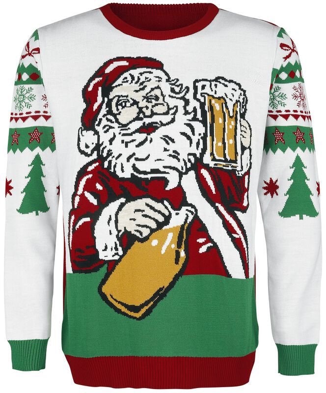 Ugly Christmas Sweater/Trui Beer Santa Maat L, Ugly Christmas Sweater/Trui Beer Santa Maat L, Nieuw, Ophalen of Verzenden, Kleding