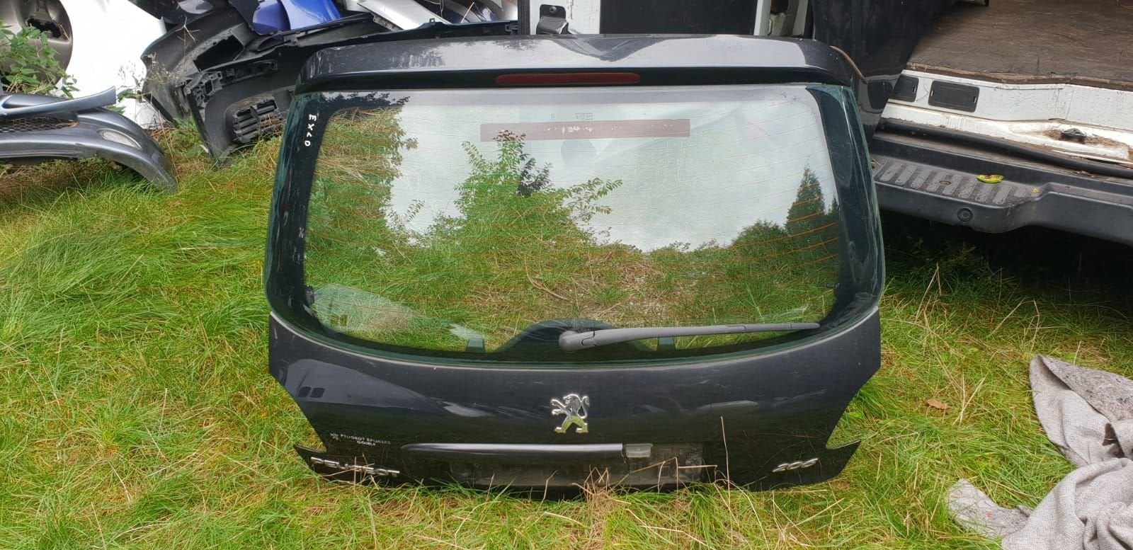PEUGEOT 206 ACHTERKLEP KLEURCODE EXLD  BJ 98 TOT 2007, Gebruikt, -, Ophalen of Verzenden, Achter