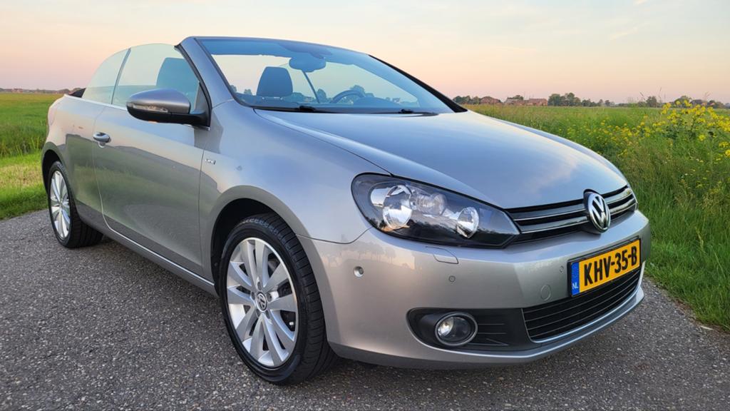 Volkswagen Golf VI 1.2 TSI Live 2014 Navi Cruise Stoel Verw, Voorwielaandrijving, Euro 5, Stof, Zwart