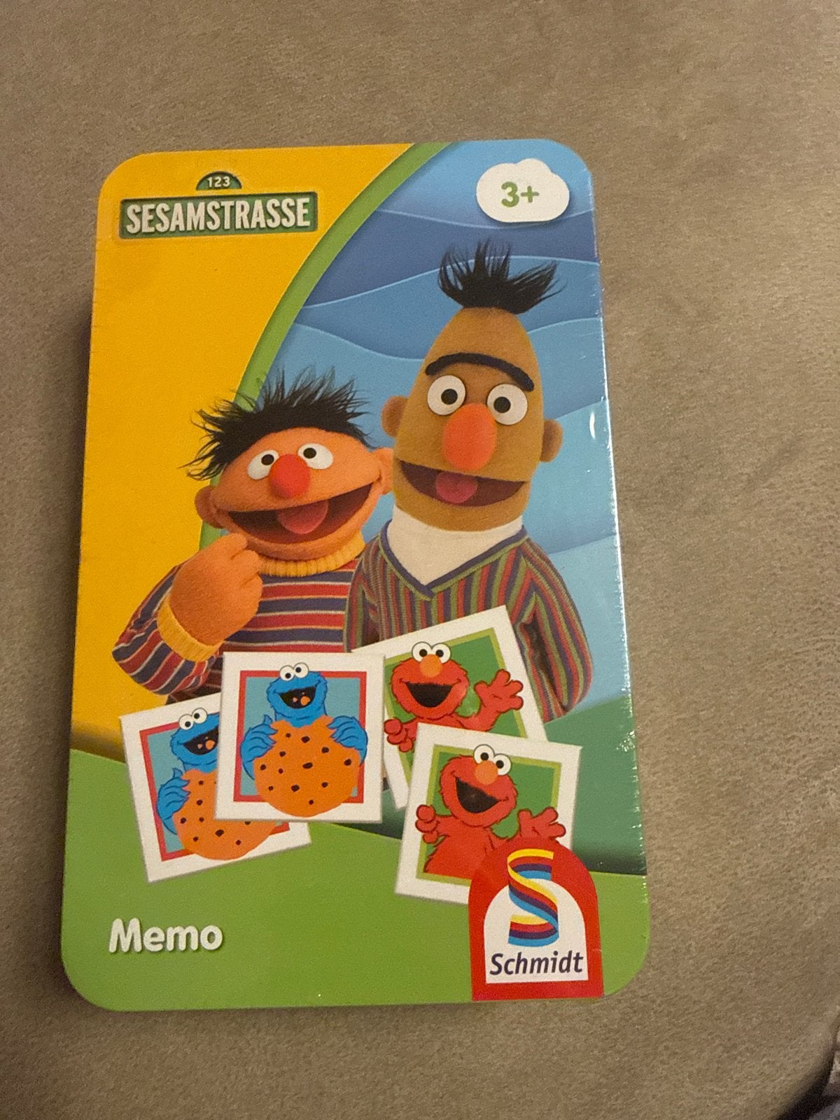 Nieuw in doos Sesamstraat Memo Spel - Bert & Ernie (Schmidt), Hobby en Vrije tijd, Een of twee spelers, Ophalen of Verzenden, Nieuw