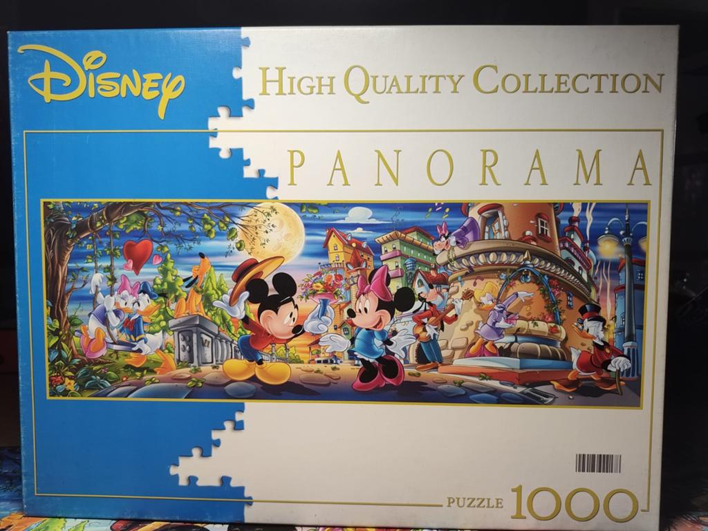 Clementoni disney puzzel 1000 stukjes, Ophalen of Verzenden, 500 t/m 1500 stukjes, Zo goed als nieuw, Legpuzzel